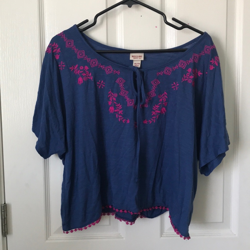 Blue shirt